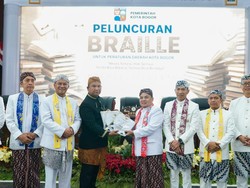 Gebrakan HJB ke-544: DPRD Kota Bogor Rilis Perda Aksara Braille