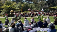 Alunan Gamelan dan Tari Bali Membius Ratusan Pengunjung San Francisco Botanical Garden