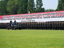 Dilantik, 1.848 Perwira Baru Akan Perkuat Pelayanan di Polres dan Polda