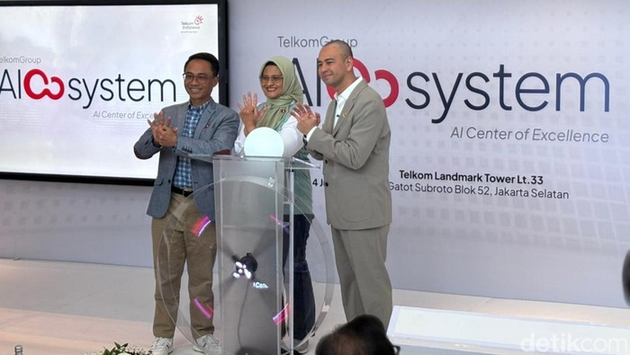 Telkom meluncurkan AIcosystem, sebuah ekosistem kecerdasan artifisial (AI) terintegrasi yang menggabungkan seluruh kapabilitas AI di lingkungan Telkom Group.