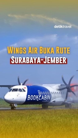 Video: Wings Air Buka Rute Surabaya-Jember