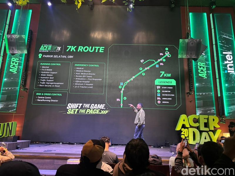 Acer Indonesia kembali menghadirkan kompetisi lari ACERUN dengan format baru 7K, teknologi AI, hingga aplikasi lari buatan sendiri.