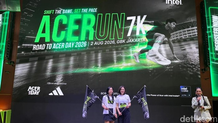Acer Indonesia kembali menghadirkan kompetisi lari ACERUN dengan format baru 7K, teknologi AI, hingga aplikasi lari buatan sendiri.