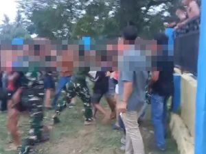 Viral Video Baku Hantam Oknum Anggota TNI Vs Warga di Lampung, 8 Luka