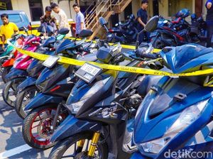 Komplotan Curanmor di Karawang Diringkus, 9 Motor Disita