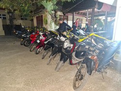 Selidiki 1 Motor Hilang, Polisi di Gianyar Justru Sita Belasan Kendaraan