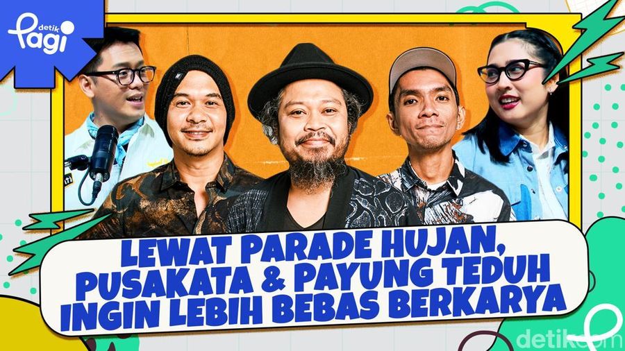Video: Lewat Parade Hujan, Pusakata & Payung Teduh Ingin Lebih Bebas Berkarya