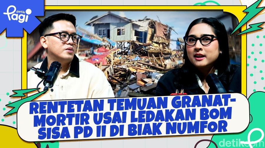 Video: Rentetan Temuan Granat-Mortir Usai Ledakan Bom Sisa PD II di Biak Numfor