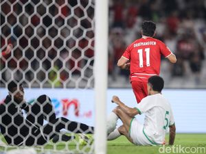 Oratmangoen Buka Puasa Gol buat Timnas, Setelah Setahun Lebih