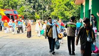 443 Jemaah Haji Kloter 3 Debarkasi Palembang Tiba, Satu Orang Tanazul