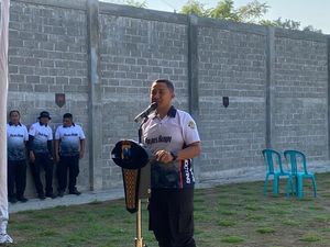 HUT Bhayangkara ke-80, Polres Kediri Gelar Lomba Satkamling-Menembak
