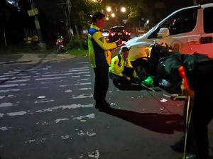 Tabrakan Vespa Vs Mobil di Dago, Pemuda 20 Tahun Tewas