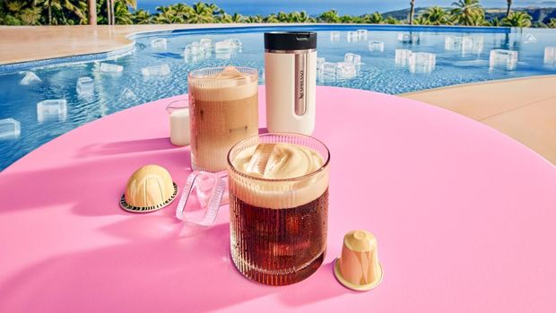 Koleksi iced coffee Nespresso