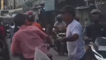 Viral Bang Jago Pukul Pemotor di Neglasari Tangerang, Pelaku Ditangkap