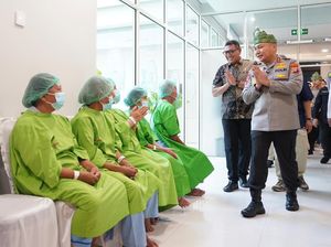 Sambut HUT Bhayangkara ke-80, Polda Riau Gelar Operasi Katarak bagi 300 Warga