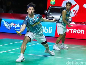 Semifinal All Indonesian, Sabar/Reza Jaga Harapan Tuan Rumah