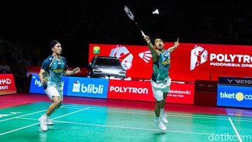 Jadwal Indonesia Open 2026 Hari Ini: Sabar/Reza Vs Raymond/Joaquin