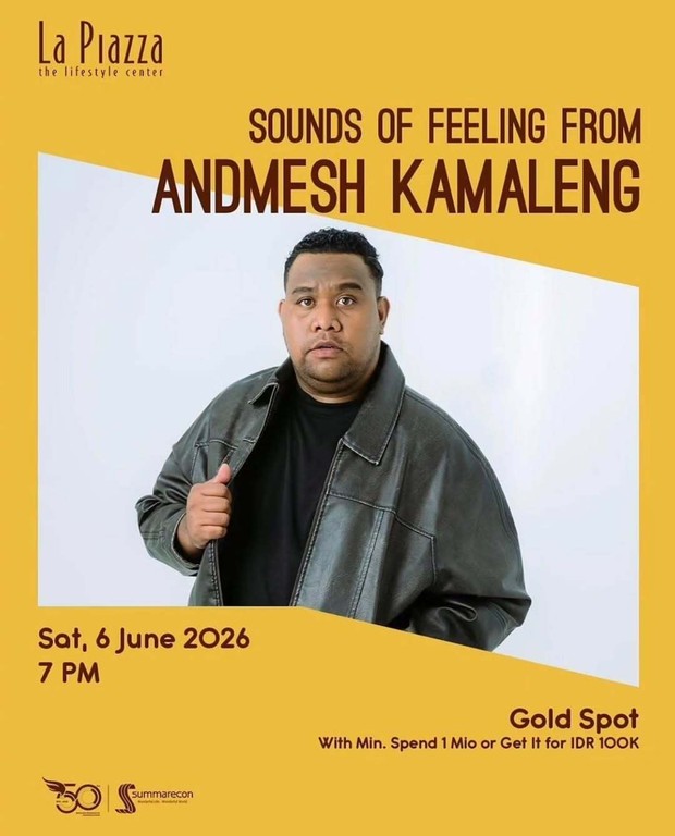 Sounds of Feeling from Andmesh Kamaleng/Foto: Instagram @teman_konser Sounds of Feeling from Andmesh Kamaleng/Foto: Instagram @teman_konser