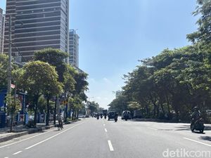 Siang di Surabaya 36 Derajat Celsius, Malam Lebih Dingin dari Biasanya