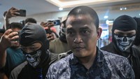 Tampang Eks Polisi Beking Narkoba Samarinda, Jalani Pemeriksaan di Bareskrim