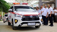 Toyota Sumbang 3 Ambulans untuk Rumah Sakit di Aceh