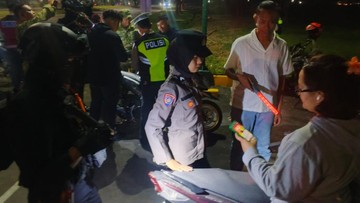 56 Personel Gabungan Patroli, Cegah Tawuran hingga Balap Liar di Cikarang Pusat