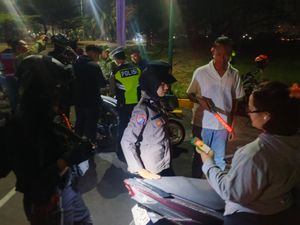 56 Personel Gabungan Patroli, Cegah Tawuran hingga Balap Liar di Cikarang Pusat