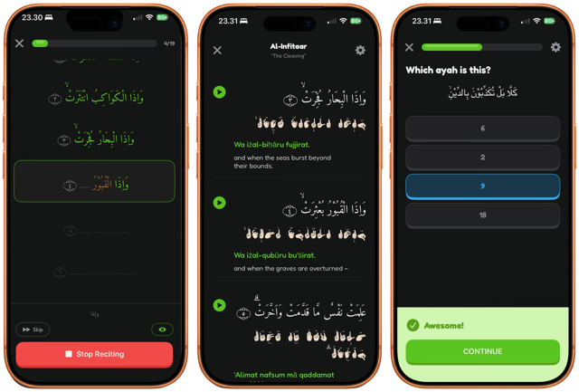 Ali An Nuur, Mahasiswa Universitas Mataram menciptakan Nuramma, aplikasi AI penghafal Al-Qur'an nan membawanya menang kejuaraan Apple 2026.