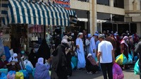 Jelang Pulang, Jemaah Haji Berburu Oleh-oleh di Tanah Abang-nya Makkah