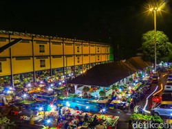 Gemerlap Malam di Pasar Minggu