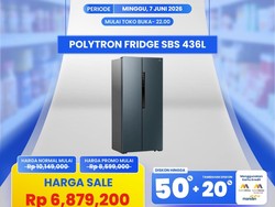 Kulkas Banting Harga Cuma di Transmart Full Day Sale!