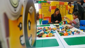 Libur Sekolah, Playground di Mal Ramai Anak
