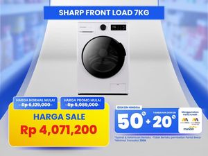Mesin Cuci Sharp Jadi Segini di Transmart Full Day Sale