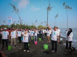 Jateng Tanam 92.290 Bibit Mangrove dan Tanaman Pesisir untuk Cegah Abrasi