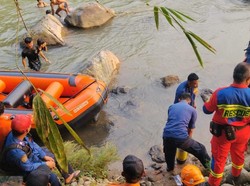 Bocah 6 Tahun Hanyut di Sungai Cianten Bogor Ditemukan Tewas