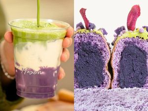 Matcha Mulai Tergeser? Kini Ada Ube Matcha yang Lagi Tren