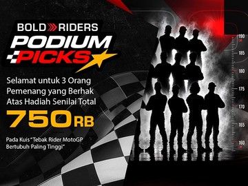 Daftar Pemenang 'Tebak Rider MotoGP Paling Tinggi', Ada Nama Kamu?