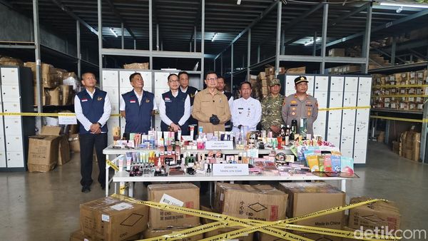 Penampakan Gudang Tangerang yang Digerebek BPOM, Simpan Kosmetik Ilegal Senilai Rp 27 M