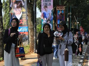 GBK Diserbu Warga, Akhir Pekan di Senayan Dipadati Ribuan Pengunjung