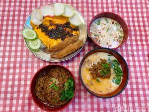 Makan Murah di Blok M Hub, Ada Bakmie Chili Oil hingga Nasi Telur Tempura!