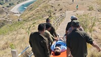 Kelelahan di Jalur Trekking Pulau Padar, Turis Asing Pingsan hingga Badan Kaku