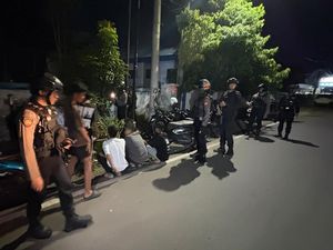 8 Remaja Hendak Tawuran Dipicu Dendam di Bone Ditangkap, Parang-Busur Disita