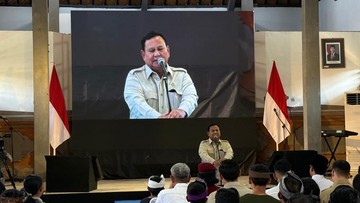 Prabowo ke Siswa: Saya Sering Diejek Sampai Sekarang, Balas dengan Santun
