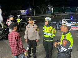 Cegah Balap Liar, Polisi Patroli Dini Hari di Bypass Ida Bagus Mantra