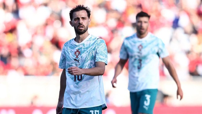 Soccer Football - International Friendly - Portugal v Chile - Estadio Nacional do Jamor, Lisbon, Portugal - June 6, 2026 Portugals Bernardo Silva REUTERS/Rodrigo Antunes