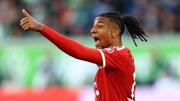 Soccer Football - Bundesliga - VfL Wolfsburg v Bayern Munich - Volkswagen Arena, Wolfsburg, Germany - May 9, 2026 Bayern Munichs Michael Olise reacts REUTERS/Lisi Niesner DFL REGULATIONS PROHIBIT ANY USE OF PHOTOGRAPHS AS IMAGE SEQUENCES AND/OR QUAS