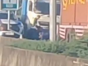 Sopir Truk Kontainer Diduga Dianiaya Petugas Patroli Tol di Makassar