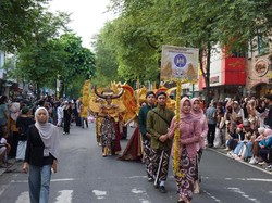 Malioboro Penuh Saat Kirab Tresna Pancasila, Eko Suwanto Gelar Lagi Tahun Depan