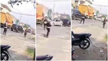 Mobil Pengedar Narkoba di Lampung Tabrak Barikade Polisi, Kapolsek Terpental