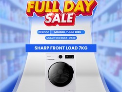 Diskon Asyik Mesin Cuci Sharp Front Load di Transmart Full Day Sale!
